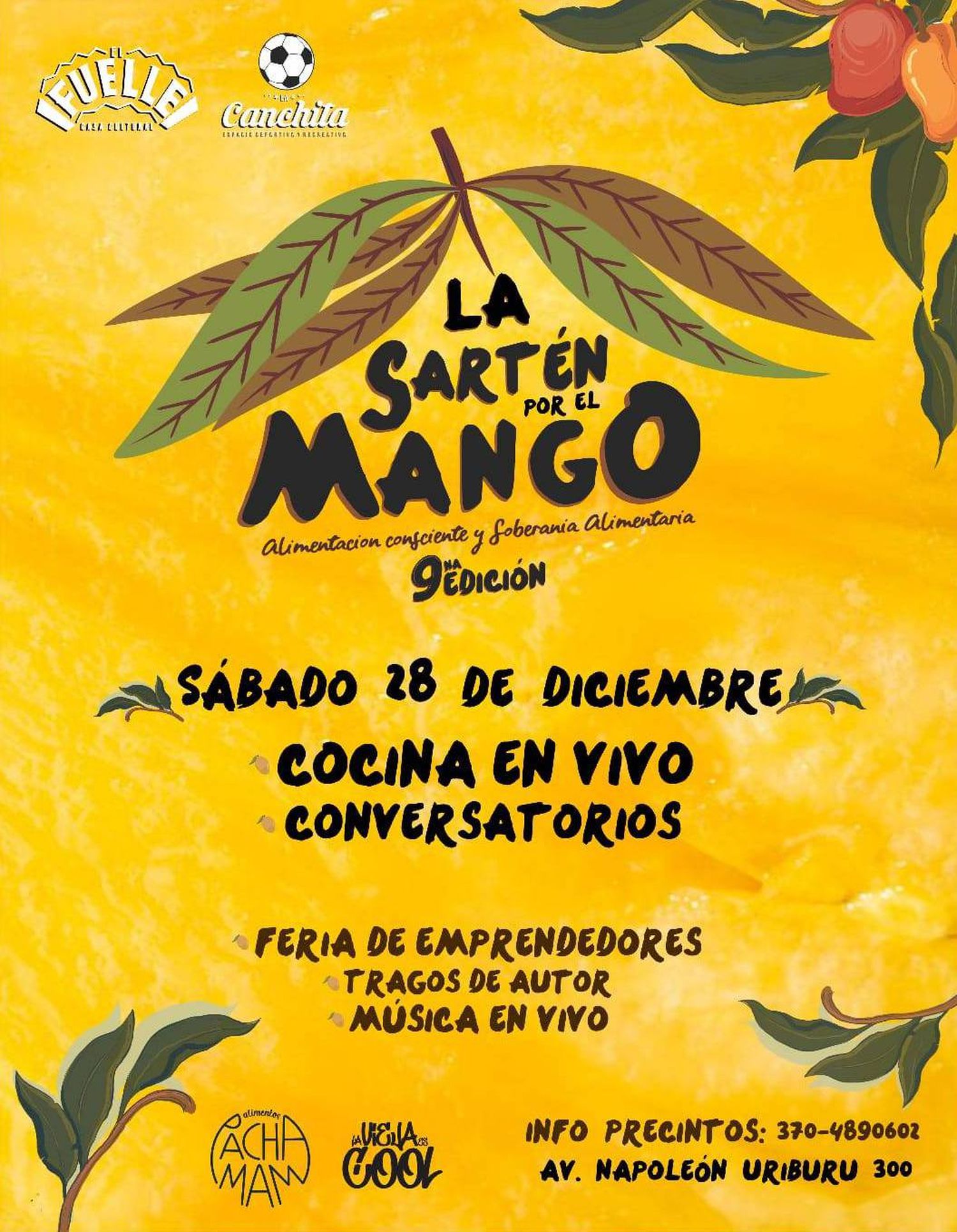 La sartén por el mango
prepara su novena edición