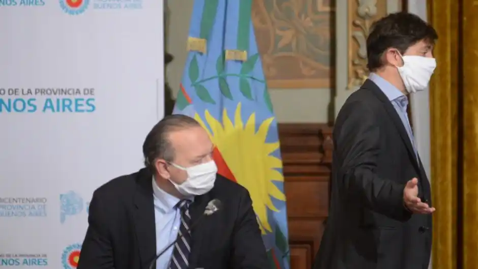 Berni: "En la Provincia vacunamos al 100% de los trabajadores de la salud, 50% de docentes y 80% de grupos de riesgo mayores de 70"