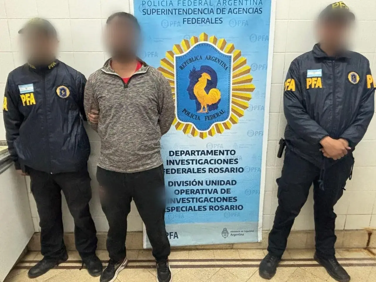 Capturaron al líder del clan Muñoz por el crimen del policía federal en Villa Banana