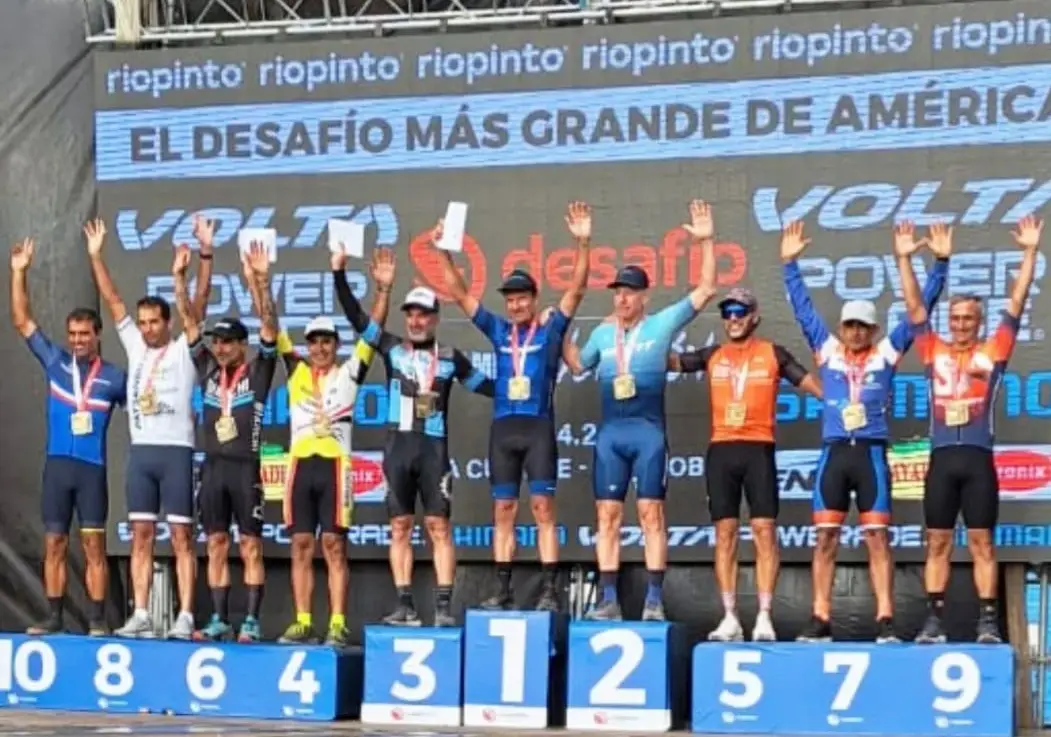 Ciclismo: Excelente participación sampedrina en el “Desafío al Valle del Río Pinto”