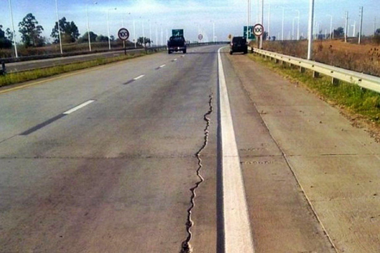 Reclaman con urgencia la reparación del “rulo” vial en Concepción del Uruguay