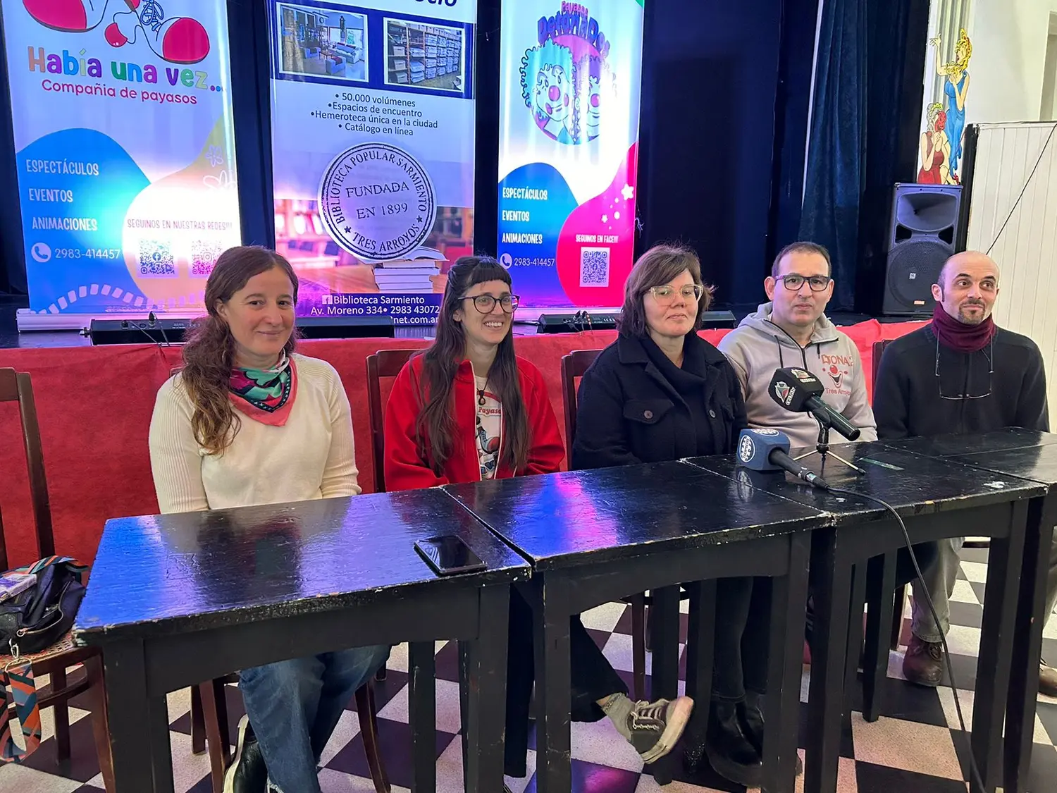 “Había una vez” llega a la biblioteca Sarmiento con traslados desde los barrios