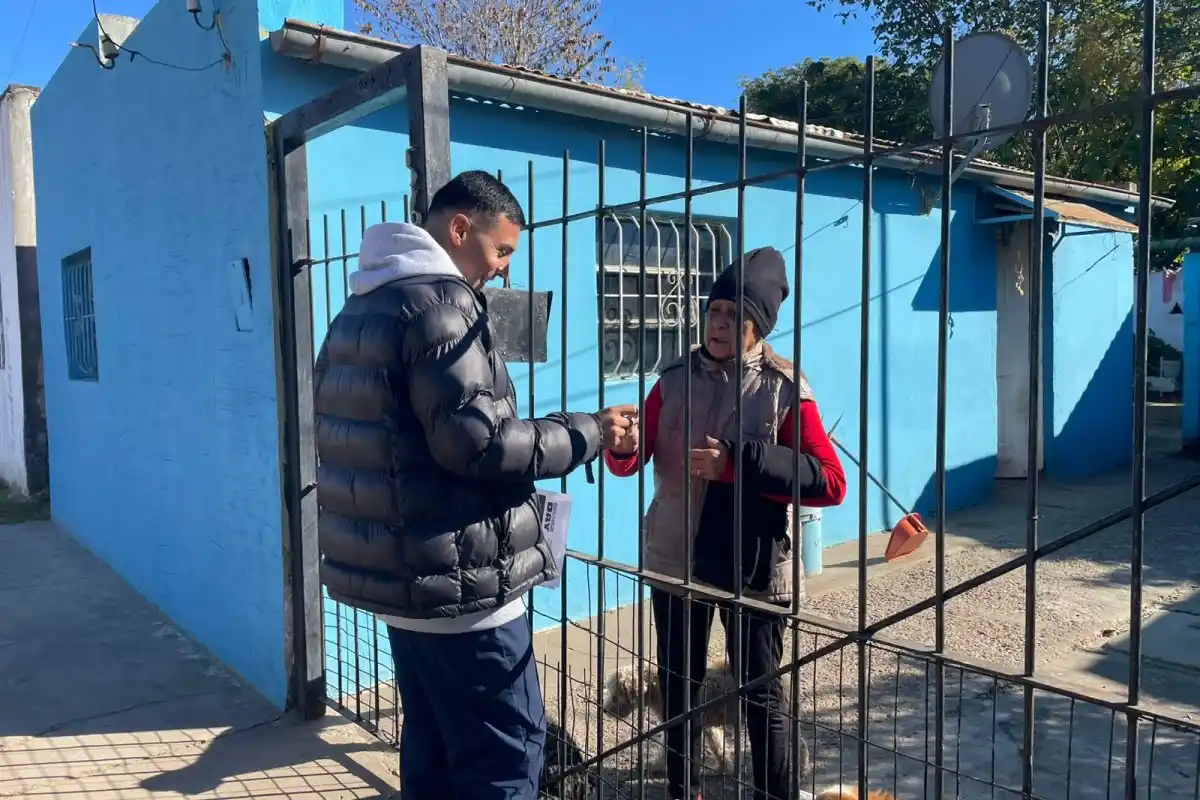 Promotores de salud recorrieron los barrios para informar sobre castraciones y del evento donde se atenderán mascotas