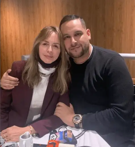 Daniela Spanic y su mánager. Foto Instagram