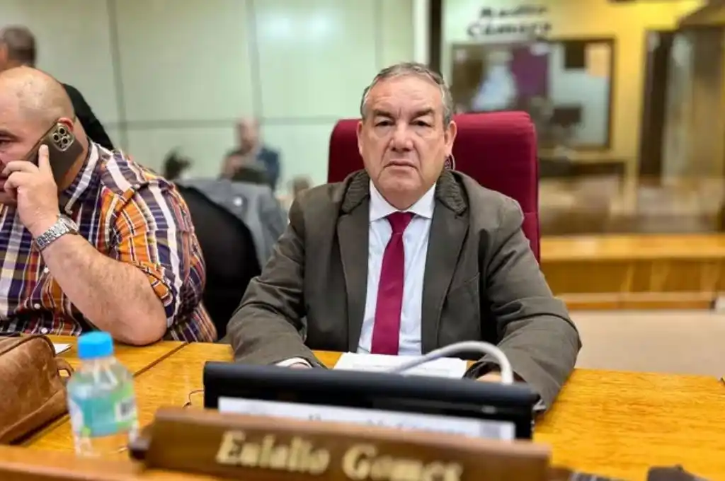 Eulalio “Lalo” Gomes, del Partido Colorado