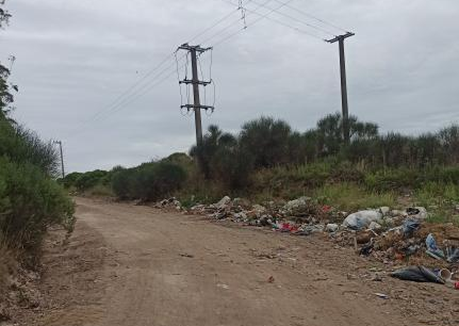 Vecinos de Cerro Leones y La Elena, cansados por los basurales a cielo abierto