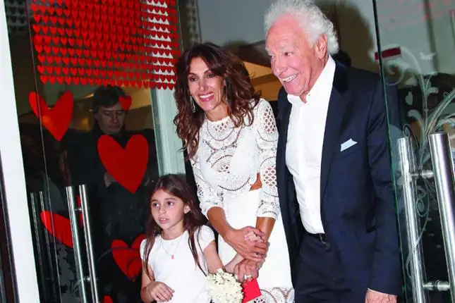 Guillermo Cóppola se casó con Corina Juárez
