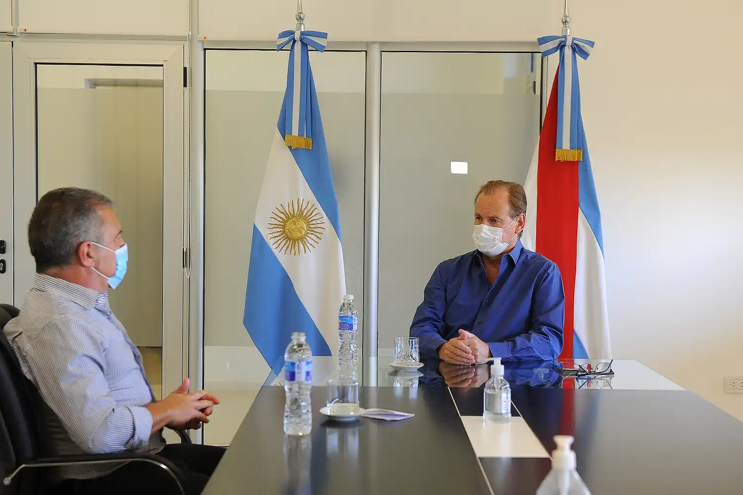 Bordet y Urribarri analizaron el intercambio con Israel