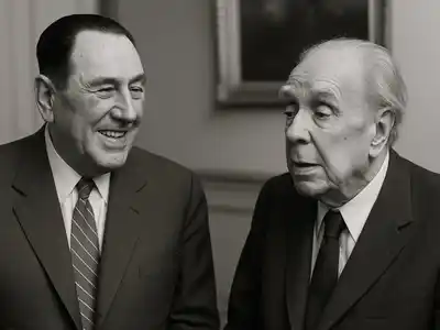 Perón y Borges