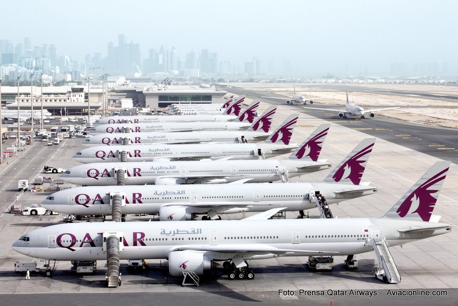 Qatar planea volver a operar hacia 80 destinos a finales de junio y regresar a Sudamérica