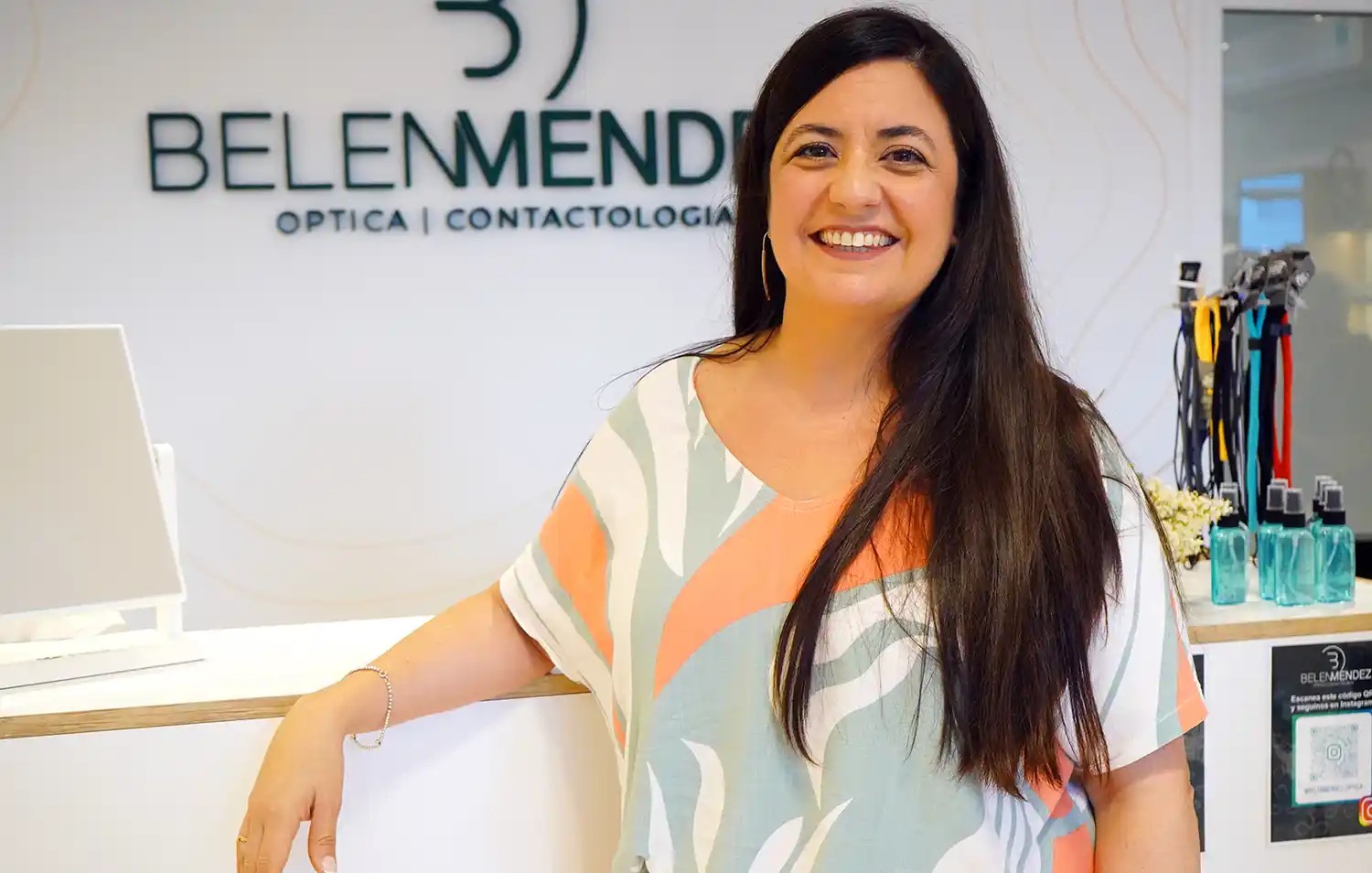 Un nuevo espacio. La contactóloga Belén Méndez busca innovar