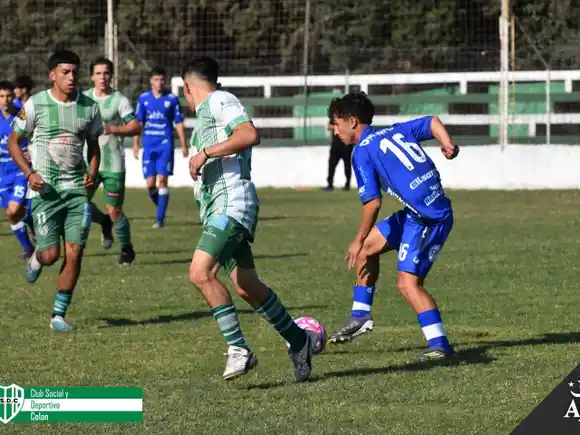 Inferiores AFA: Sin derrotas de Atlético en Colonia Caroya