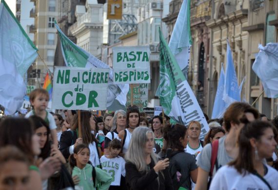 Las mujeres se movilizaron masivamente en el 8M