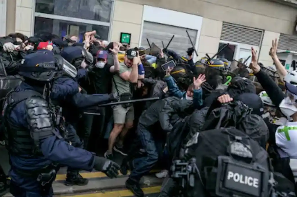 Disturbios en Paris