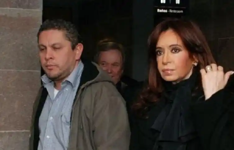 Fabián Gutierrez, en tiempos en los que era secretario de CFK