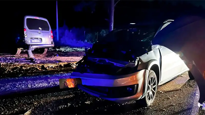Dos mujeres fueron hospitalizadas tras un choque en ingreso a Gualeguaychú
