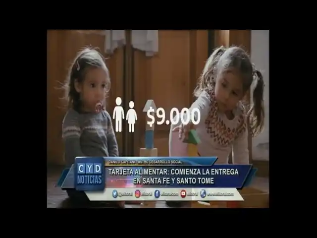 Tarjeta Alimentar: comienza la entrega en Santa Fe y Santo Tomé