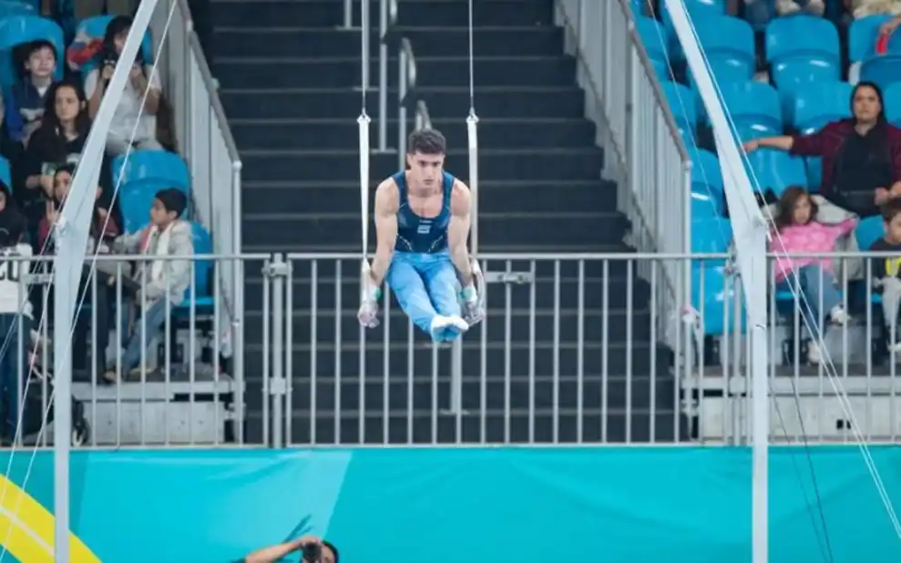 Santiago Mayol quedó décimo en la final All Around