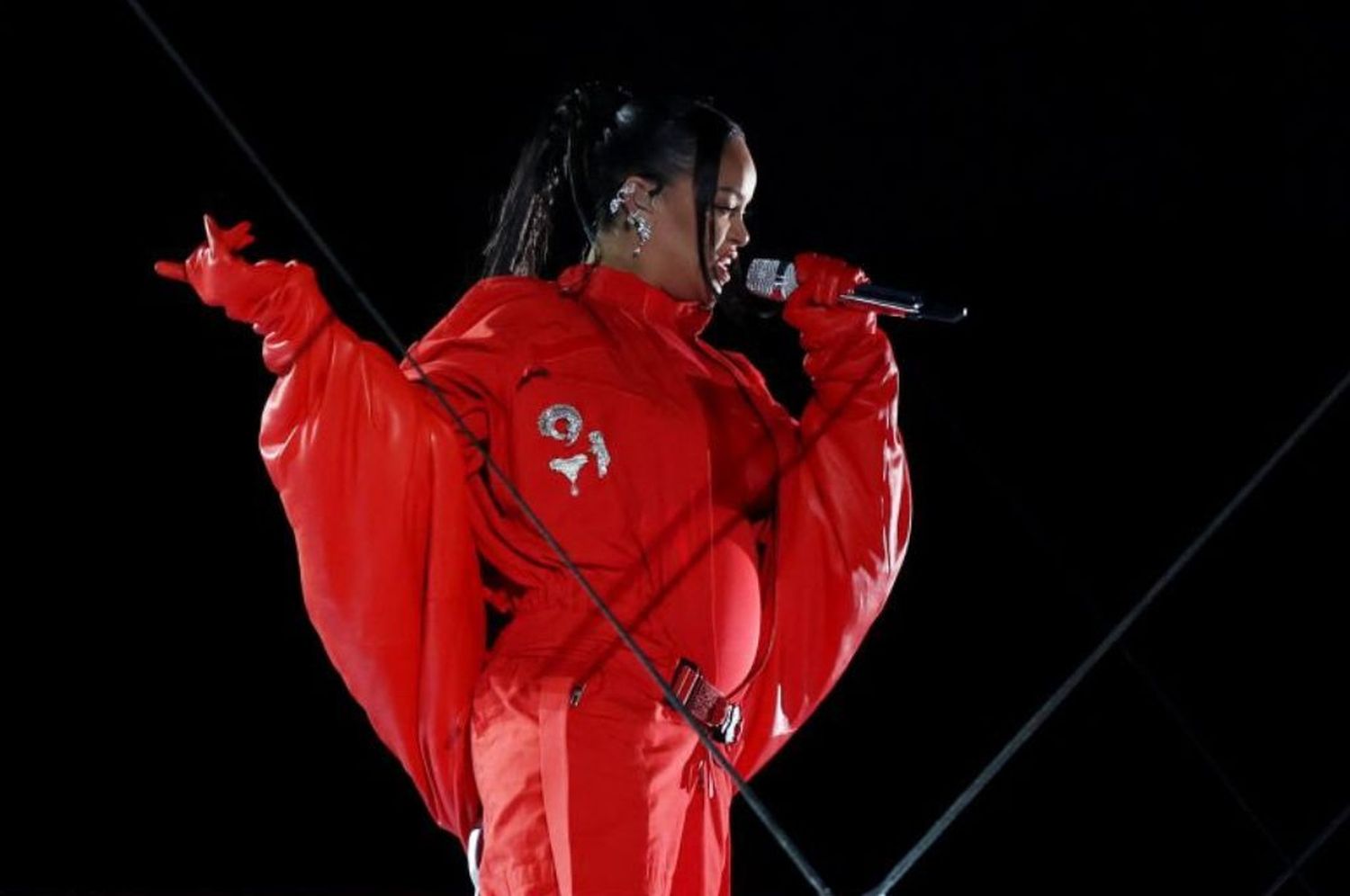 Impactante show de Rihanna en el Super Bowl