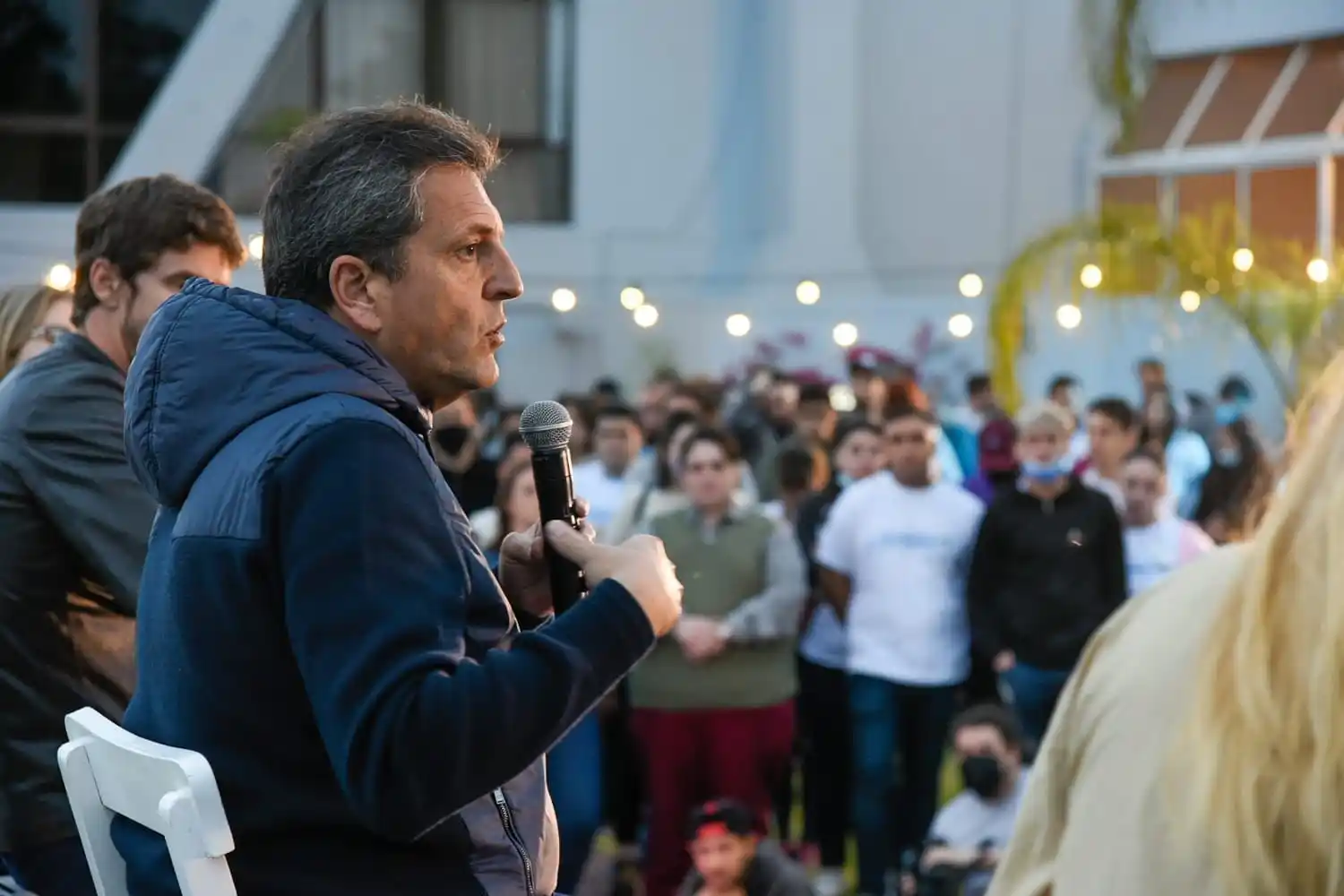 Massa a la juventud en San Fernando: "Necesitamos que los jóvenes participen, nos interpelen y nos exijan"