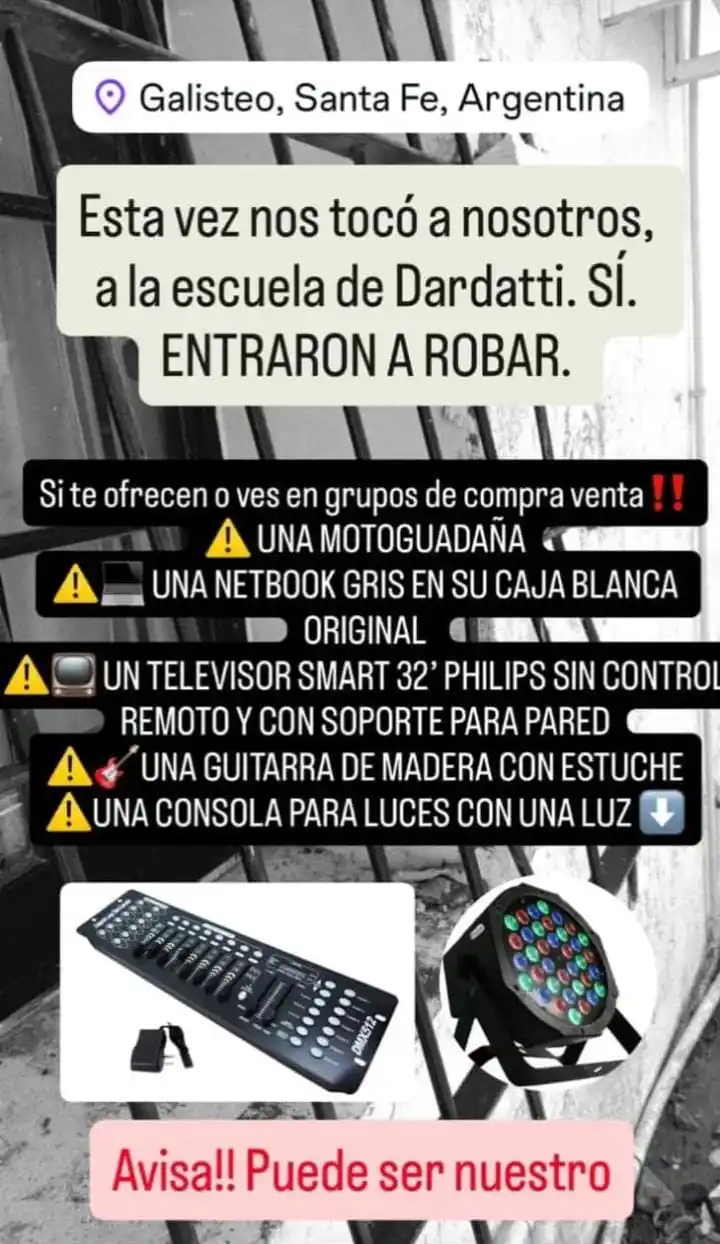 robo escuela rural galisteo - 4