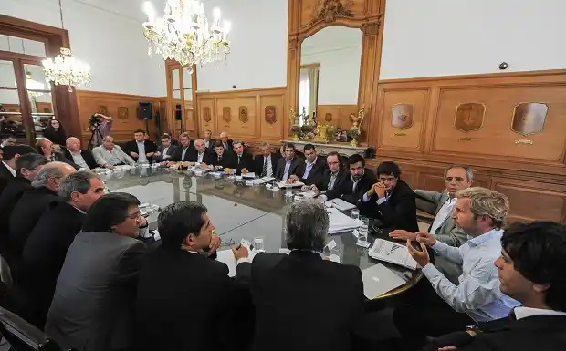 Ballay participó del encuentro de ministros con Frigerio 