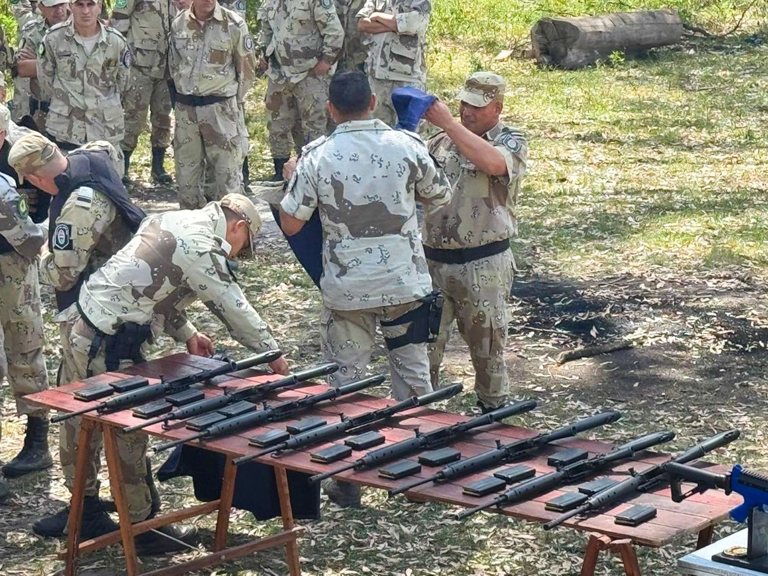Entre Ríos refuerza patrullajes fluviales y rurales con la incorporación del fusil FAL