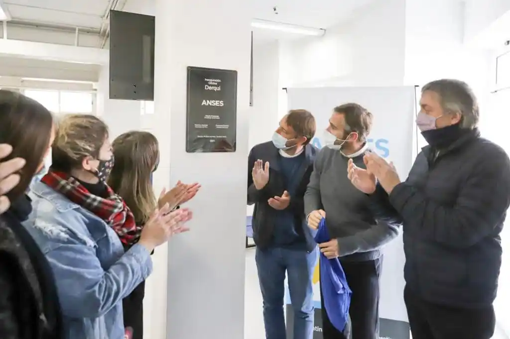 Pilar: Achával, Máximo Kirchner y Raverta inauguraron las primeras oficinas de ANSES en Derqui