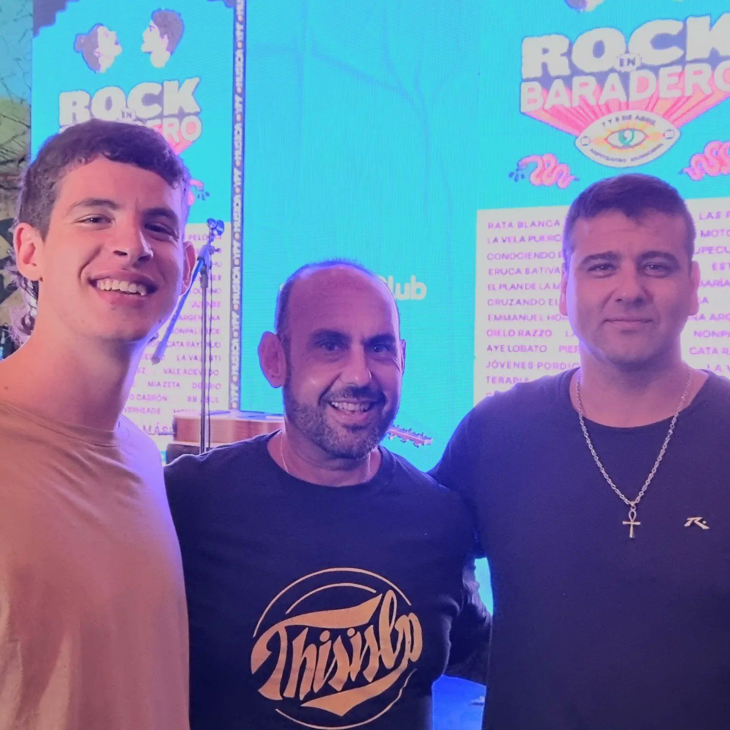 Rock en Baradero: "Trabajamos para que este sea el lugar del encuentro que todo el país elige", dijo Sanzio