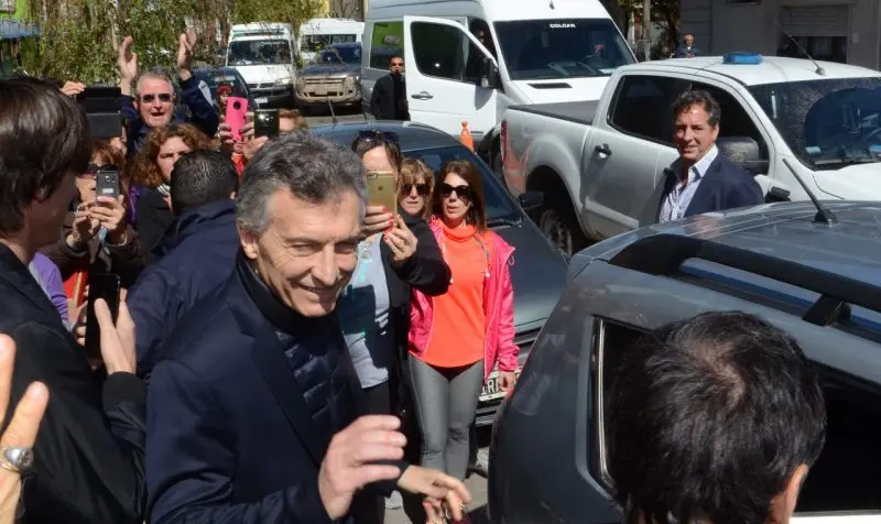 Macri en Olavarría: «Siento que se está estabilizando la cosa»