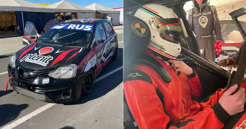 “Estani” Magaró corrió en San Jorge