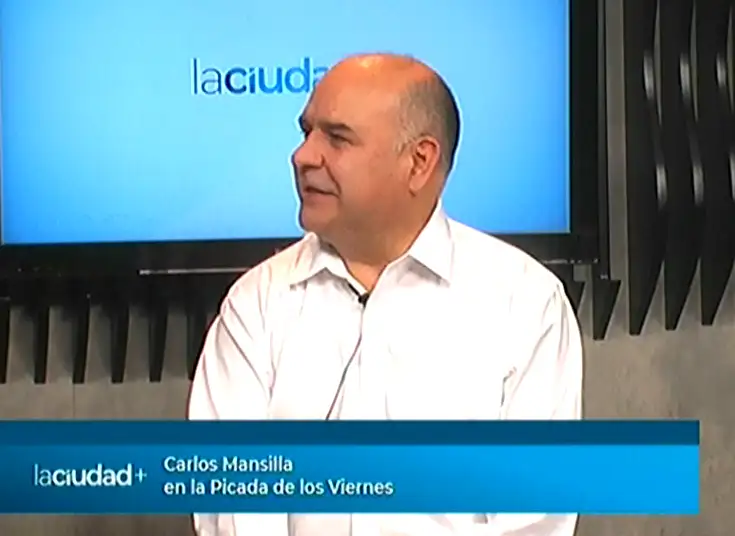 Carlos Mansillla en "La picada de los viernes" | La Ciudad