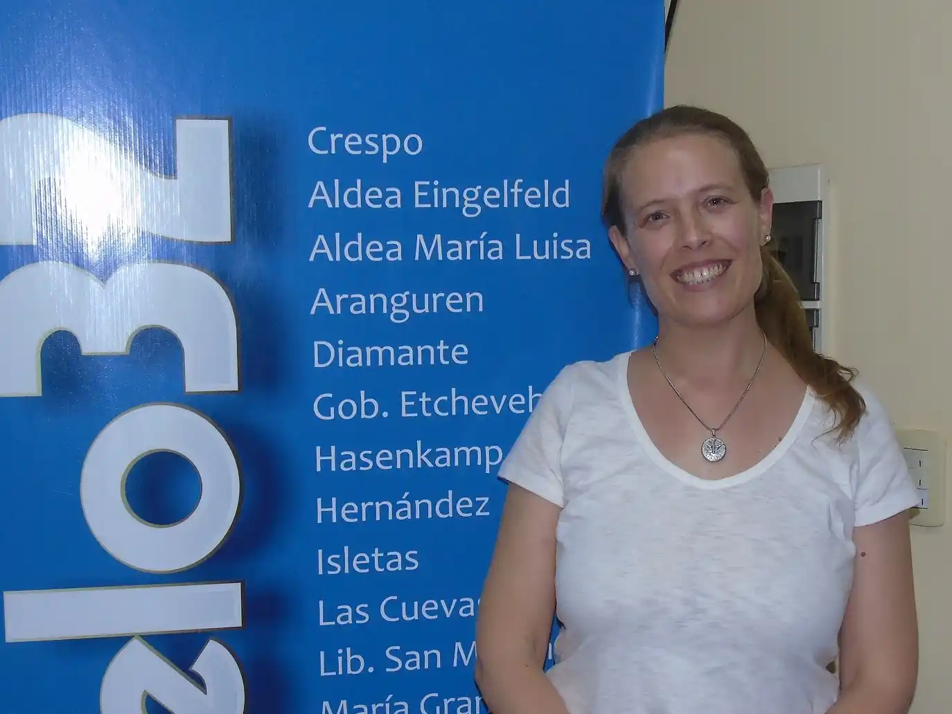 Licenciada Vanesa Pusineri: “Reciben ayuda alimentaria unas 150 familias”