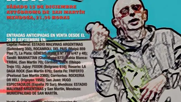 Indio Solari: dónde, desde cuándo y a qué precio se consiguen las entradas