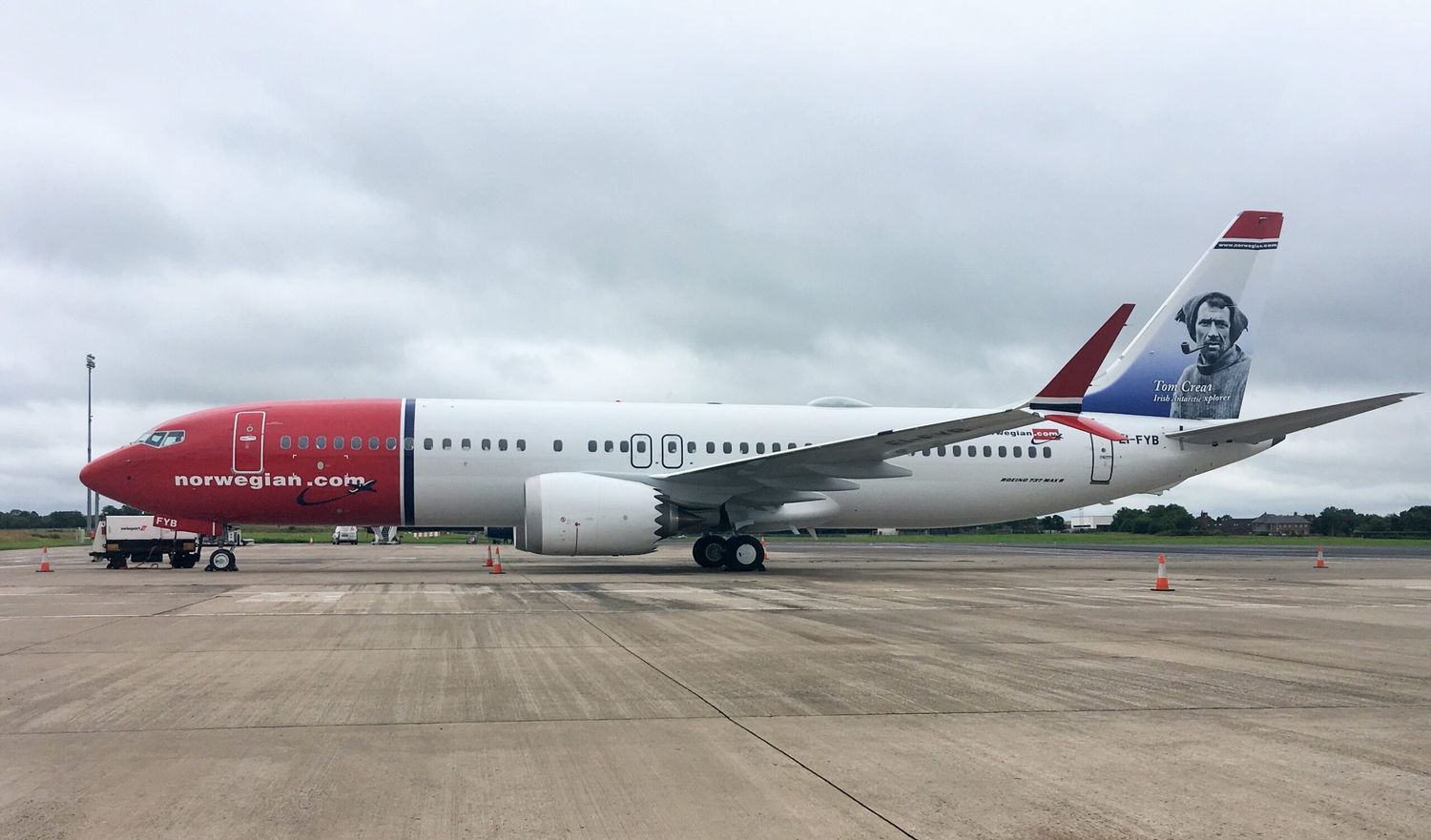 Norwegian alquilará los seis 737 MAX 8 de Flyr