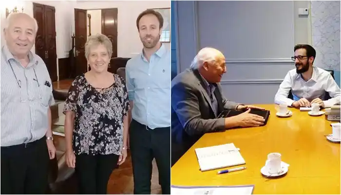Tres Lomas: El Intendente Álvarez mantuvo reuniones con ministros de Kicillof