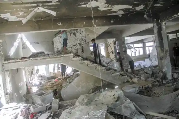 Israel ataca otra escuela en Gaza por tercera vez en las últimas 72 horas