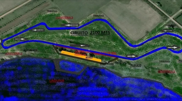 Intendente Gelené anunció que reactivarán el autódromo de Las Flores