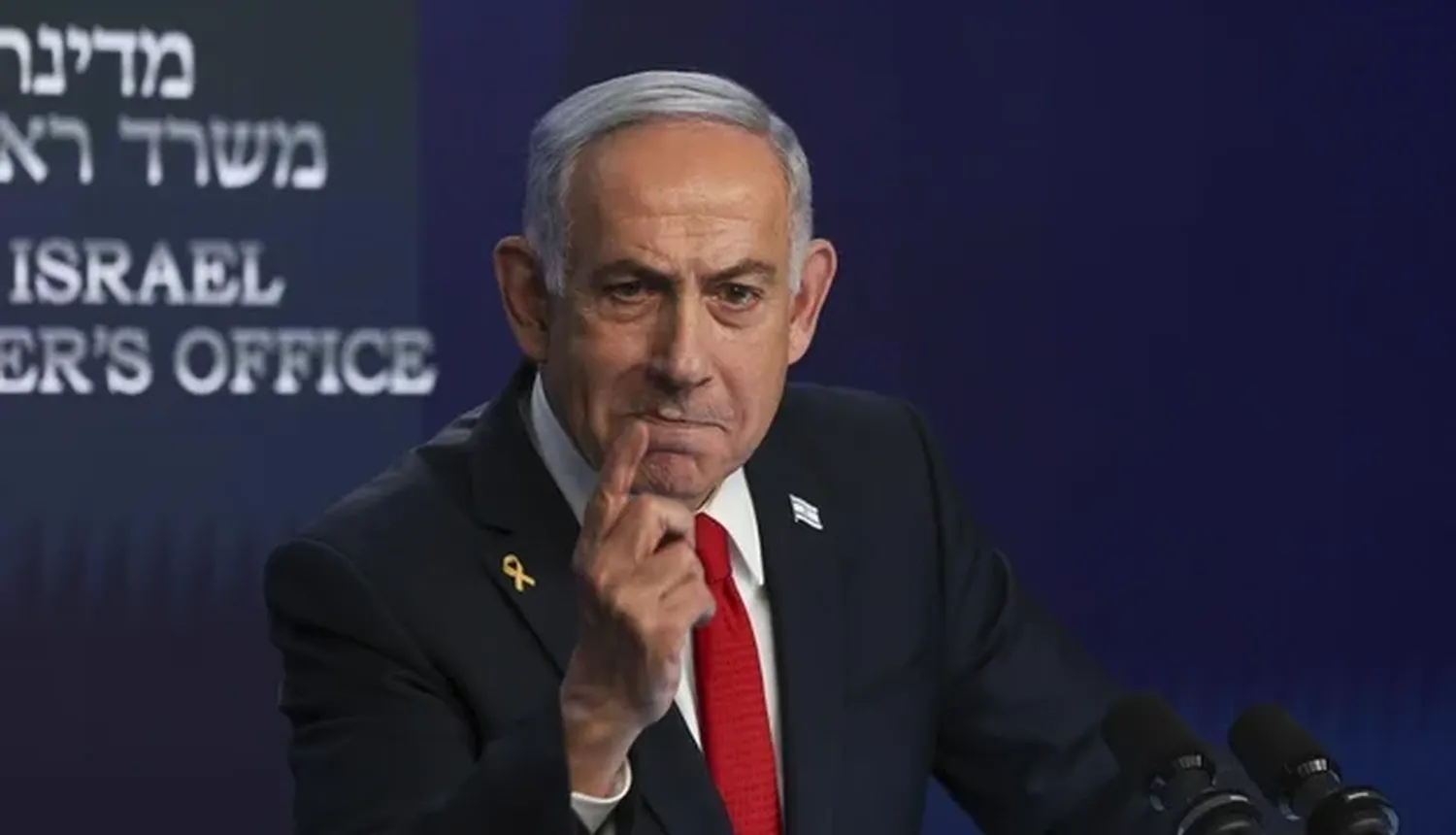 Benjamín Netanyahu, primer ministro israelí.