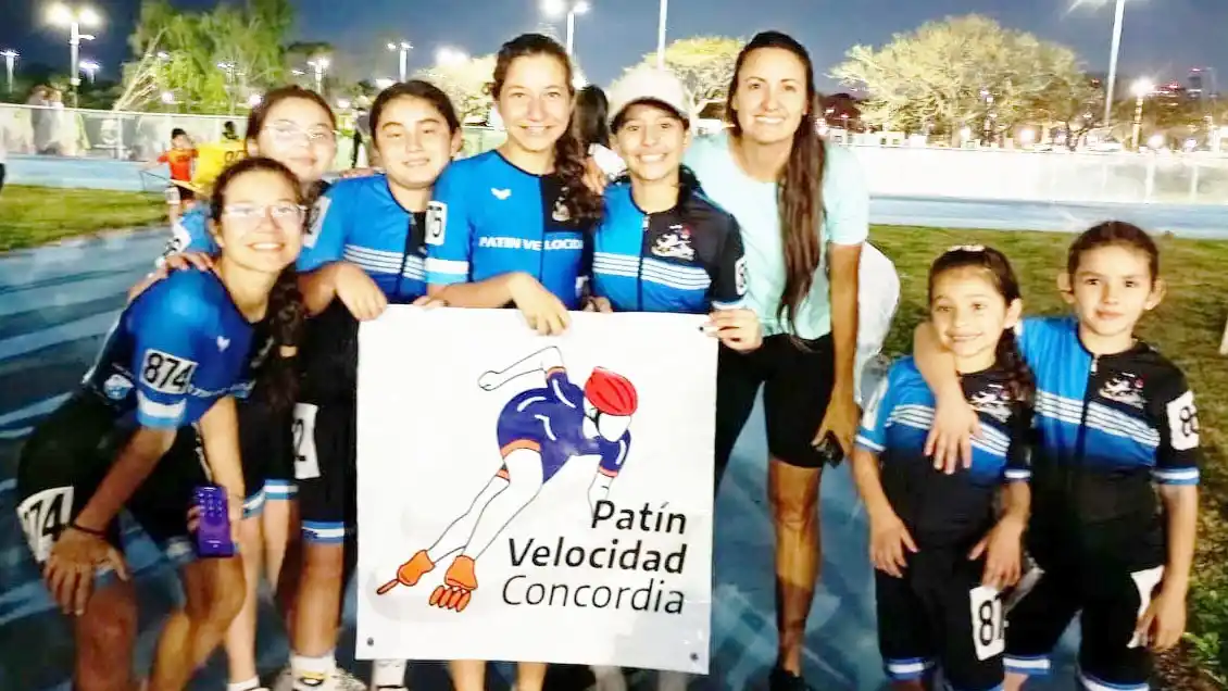 Patinadores locales se lucieron en Vicente López