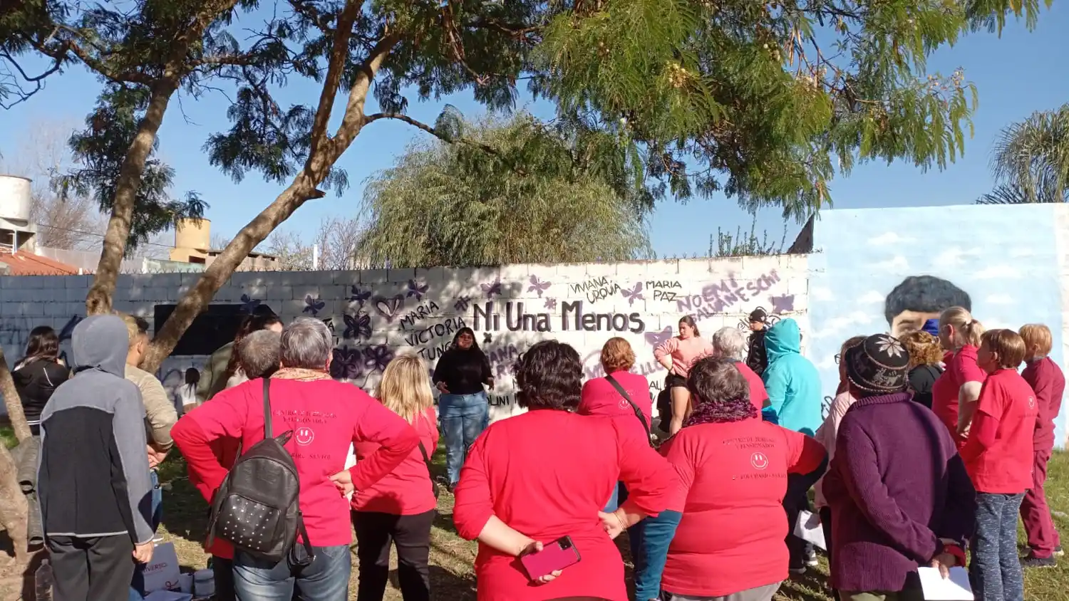 Impulsar Futuro mural ni una menos