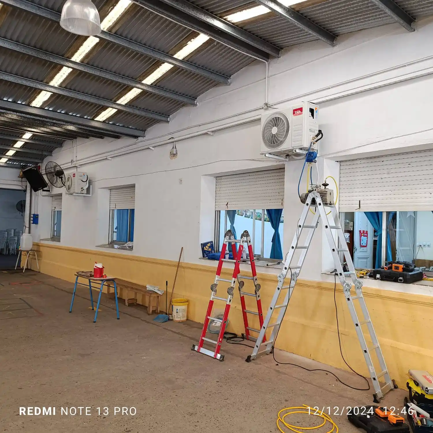 La Escuela N° 105 Patria Libre instaló aires acondicionados en seis aulas