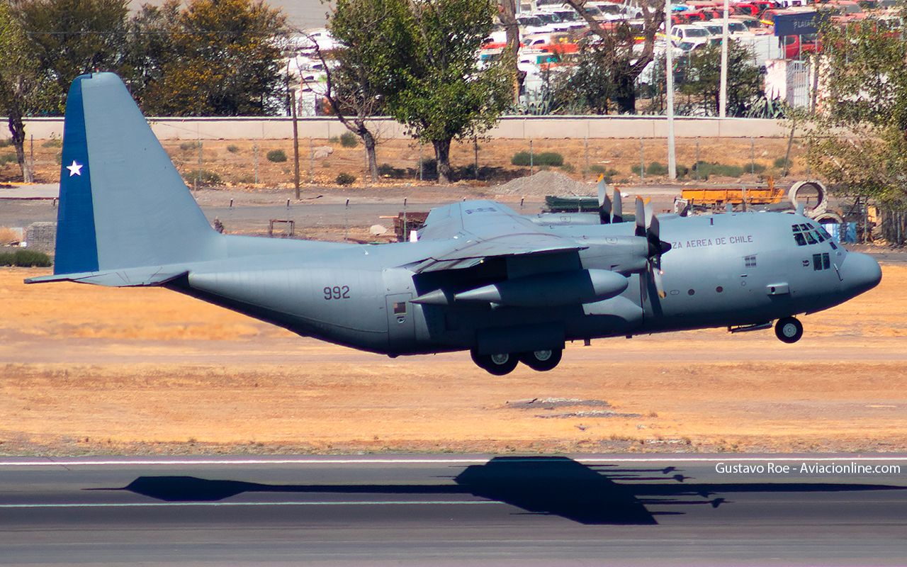 Fuerza Aérea de Chile – Lockheed KC-130R Hercules – 992 – Comodoro Arturo Merino Benítez SCL