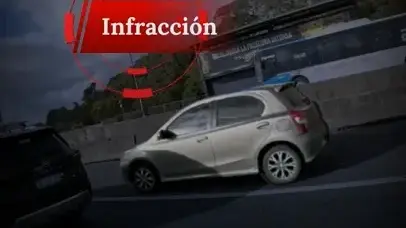 Sancionan a 2.200 conductores por circular por la banquina