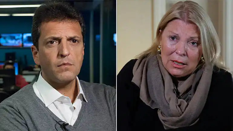 Massa denunció a Carrió y solicitó que se le realice una pericia psiquiátrica