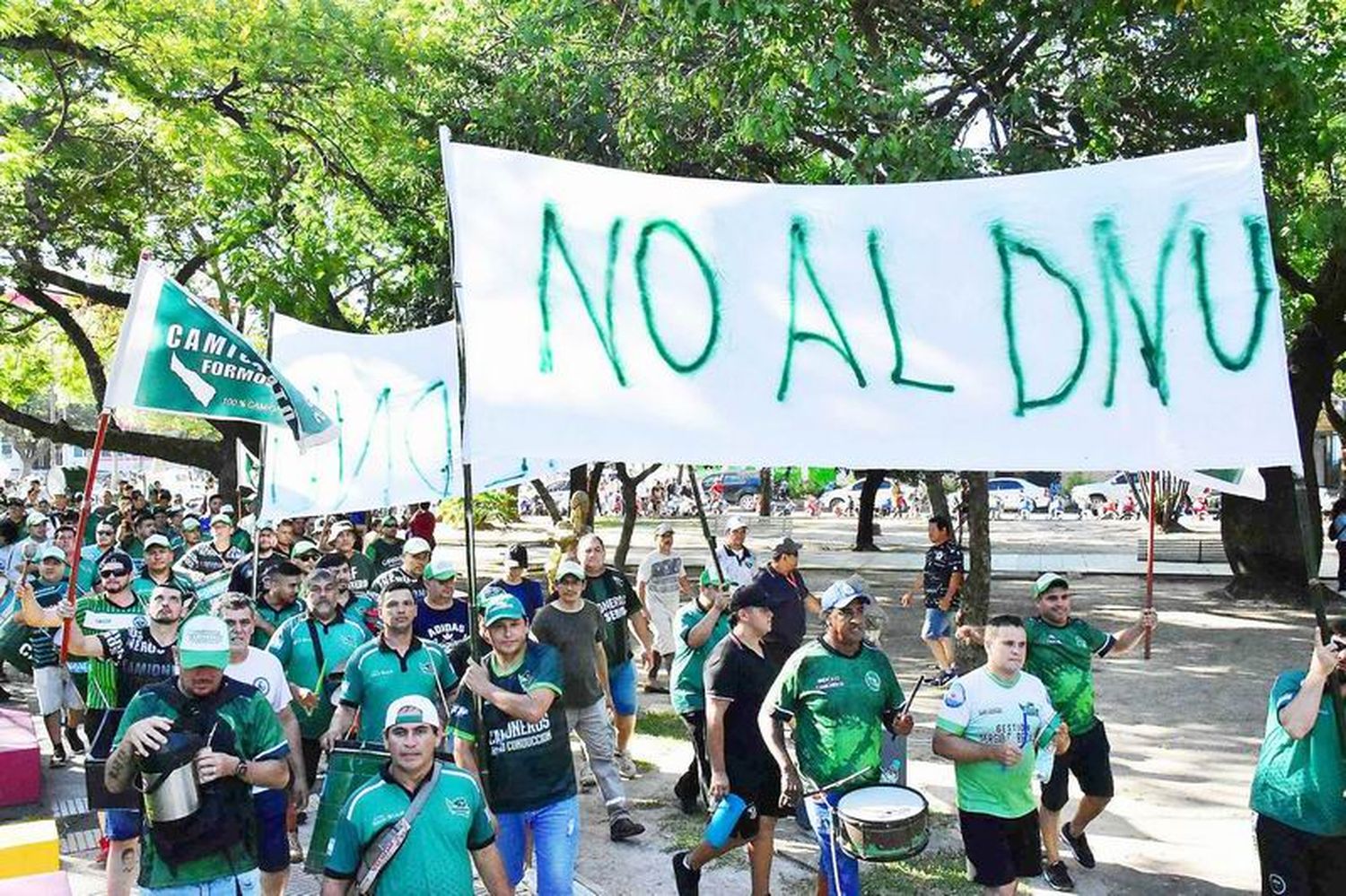 Masiva convocatoria al paro de la CGT en 
Formosa en rechazo de la ley ómnibus de Milei