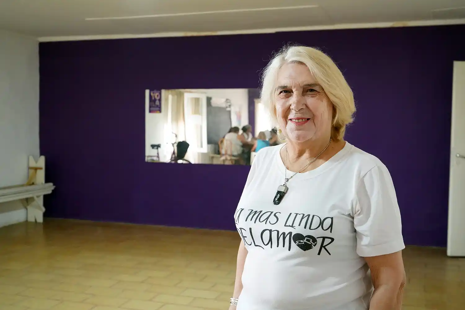 María del Carmen Collado. Presidente de la Asociación Vecinal Barrio Sur