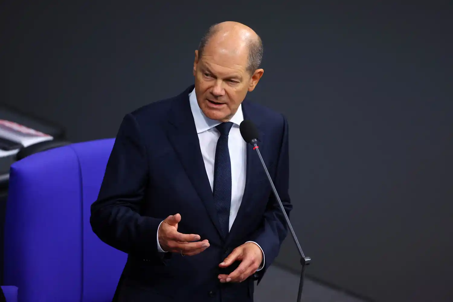 Olaf Scholz.