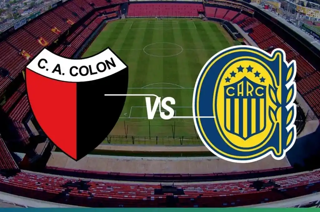Colón se enfrenta a Rosario Central: hora, formaciones y cómo ver el partido