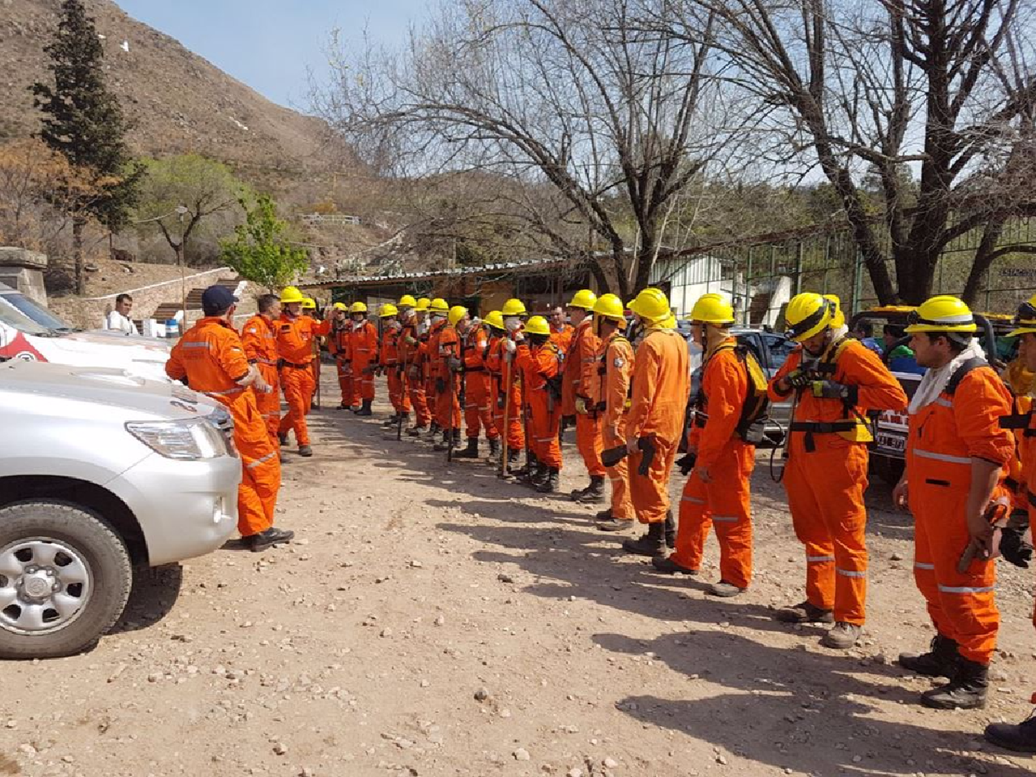 Dos menores involucrados en el incendio en la zona cordobesa de Punilla, que fue controlado